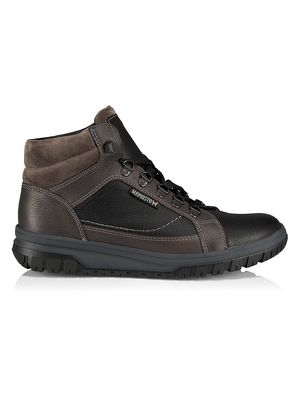 Men's Pitt Leather Boots - Black Nevada - Size 8 - Black Nevada - Size 8