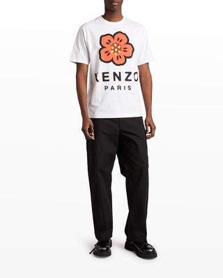 Men's Poppy-Print T-Shirt