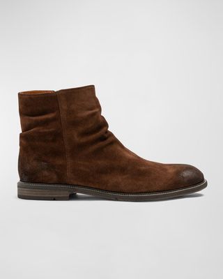 Men's Port Wells Suede Zip Boots