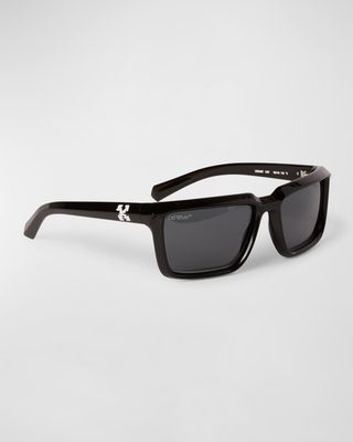 Men's Portland Rectangle Acetate Sunglasses