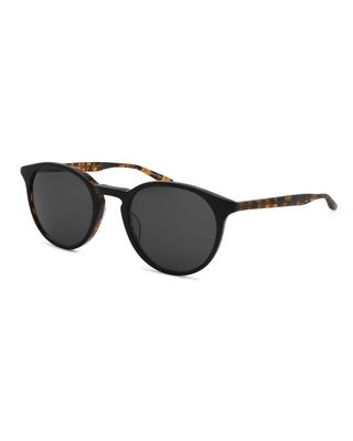 Men's Princeton Dark Round Sunglasses