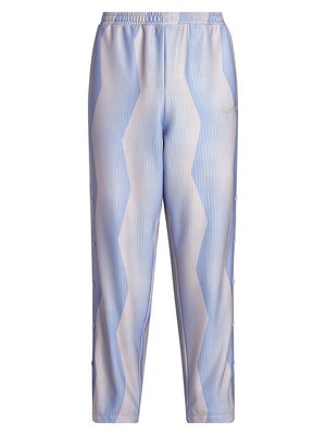 Men's Prinkle Football Pants - Blue Beige - Size Medium