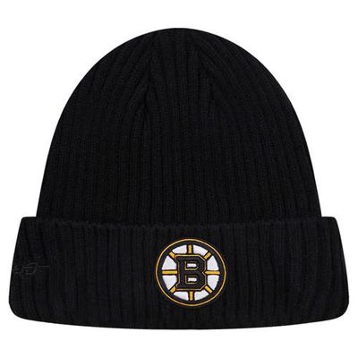 Men's Pro Standard Black Boston Bruins Classic Core Cuffed Knit Hat