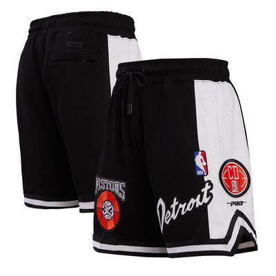 Men's Pro Standard Black Detroit Pistons 2023/24 City Edition DK Shorts