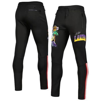 Men's Pro Standard Black Los Angeles Lakers Hometown Track Pants