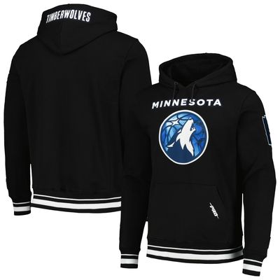 Men's Pro Standard Black Minnesota Timberwolves 2023/24 City Edition Pullover Hoodie
