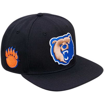 Men's Pro Standard Black Morgan State Bears Arch Over Logo Evergreen Snapback Hat