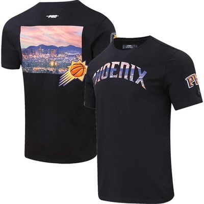 Men's Pro Standard Black Phoenix Suns City Scape T-Shirt