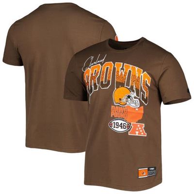Men's Pro Standard Brown Cleveland Browns Hometown Collection T-Shirt