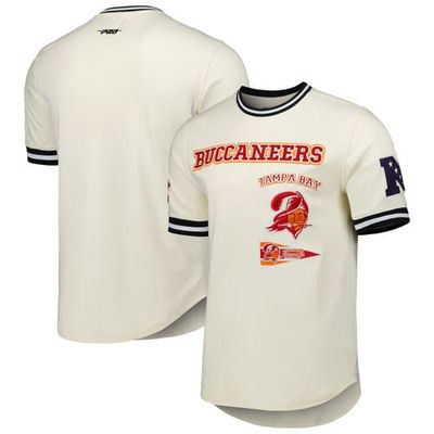 Men's Pro Standard Cream Tampa Bay Buccaneers Retro Classic T-Shirt