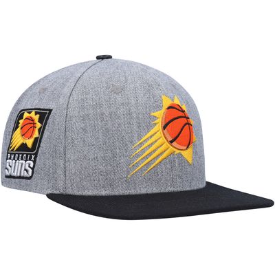 Men's Pro Standard Gray/Black Phoenix Suns Classic Logo Two-Tone Snapback Hat