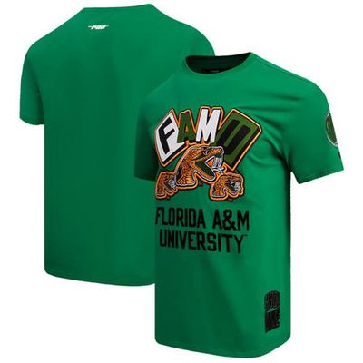 Men's Pro Standard Kelly Green Florida A & M Rattlers Homecoming T-Shirt