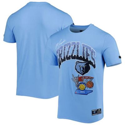 Men's Pro Standard Light Blue Memphis Grizzlies Hometown Chenille T-Shirt