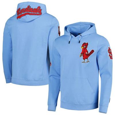 Men's Pro Standard Light Blue St. Louis Cardinals Team Logo Pullover Hoodie