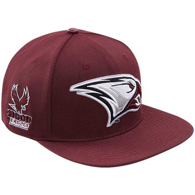 Men's Pro Standard Maroon North Carolina Central Eagles Evergreen Mascot Snapback Hat