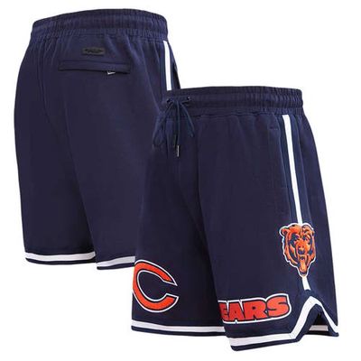 Men's Pro Standard Navy Chicago Bears Classic Chenille Shorts