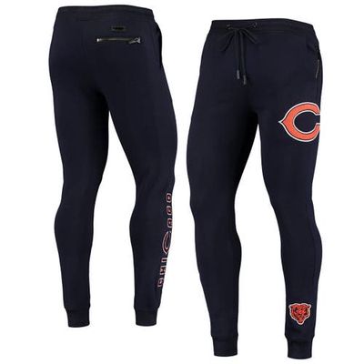 Men's Pro Standard Navy Chicago Bears Logo Jogger Pants