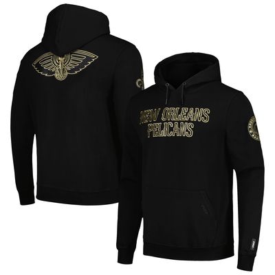 Men's Pro Standard New Orleans Pelicans Black & Gold Pullover Hoodie