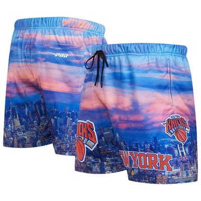 Men's Pro Standard New York Knicks Cityscape Shorts in Blue