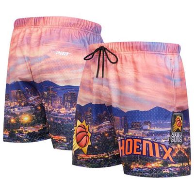 Men's Pro Standard Phoenix Suns Cityscape Shorts in Pink
