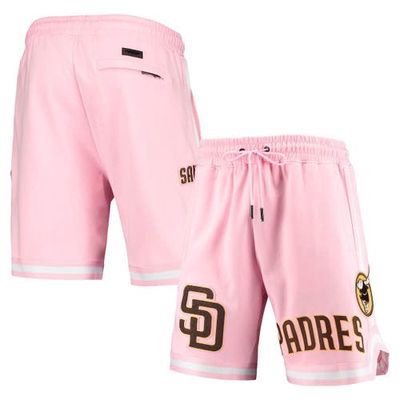 Men's Pro Standard Pink San Diego Padres Logo Club Shorts