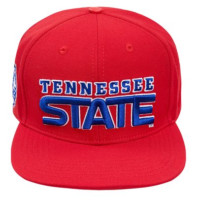 Men's Pro Standard Red Tennessee State Tigers Evergreen State Snapback Hat