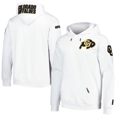 Men's Pro Standard White Colorado Buffaloes Classic Pullover Hoodie