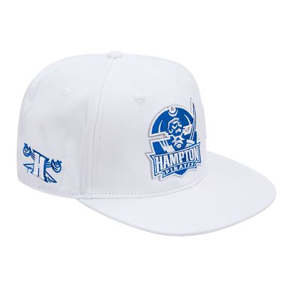 Men's Pro Standard White Hampton Pirates Evergreen Wool Snapback Hat