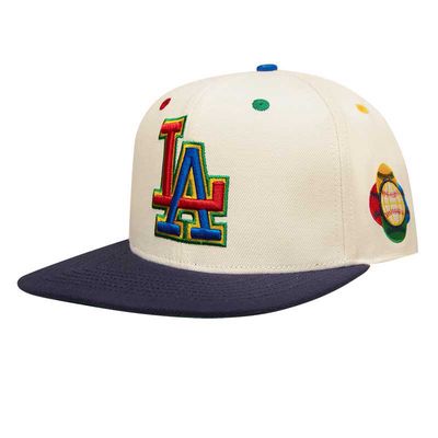 Men's Pro Standard White Los Angeles Dodgers Cooperstown Collection World Baseball Classic Snapback Hat