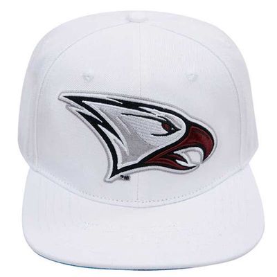 Men's Pro Standard White North Carolina Central Eagles Mascot Evergreen Wool Snapback Hat