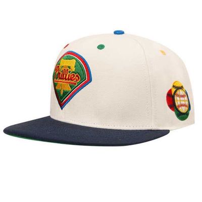 Men's Pro Standard White Philadelphia Phillies Cooperstown Collection World Baseball Classic Snapback Hat