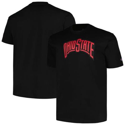 Men's Profile Black Ohio State Buckeyes Big & Tall Pop T-Shirt