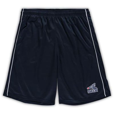 Men's Profile Navy Chicago White Sox Big & Tall Mesh Shorts