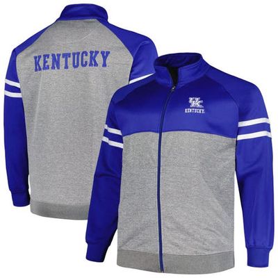 Men's Profile Royal Kentucky Wildcats Big & Tall Fleece Full-Zip Jacket