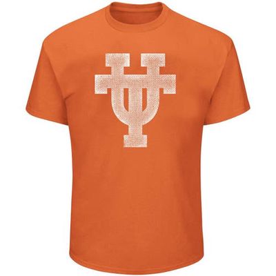 Men's Profile Texas Orange Texas Longhorns UT Lock Big & Tall T-Shirt in Burnt Orange