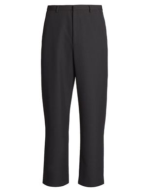 Men's Prop Wool-Blend Suit Pants - Black - Size 42