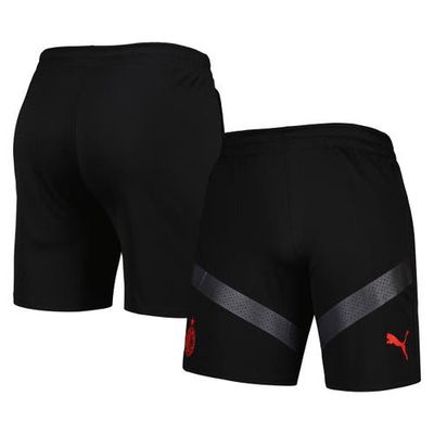 Men's Puma Black AC Milan Logo DryCELL Training Shorts