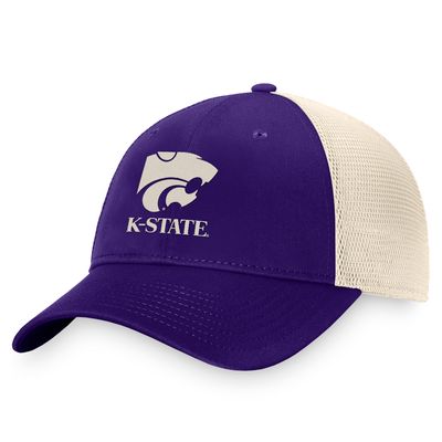 Men's Purple Kansas State Wildcats Special Ops Trucker Adjustable Hat