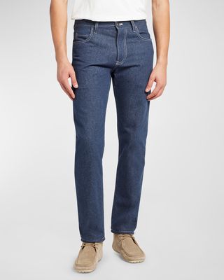 Men's Quarona Linen Denim 5-Pocket Pants