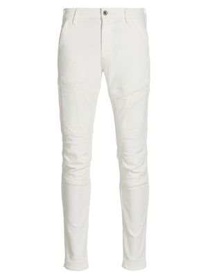 Men's Rackam 3D Stretch Skinny Jeans - White - Size 30