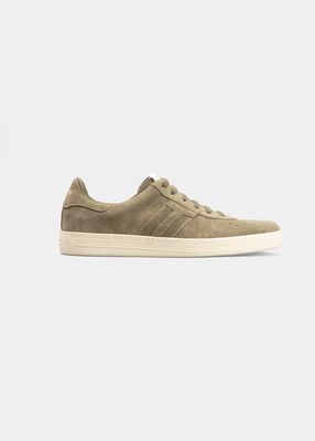 Men's Radcliffe Suede-Leather Low-Top Sneakers
