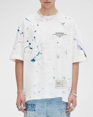 Men's Rag Logo Splatter T-Shirt