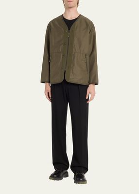 Men's Ramie-Blend Liner Jacket