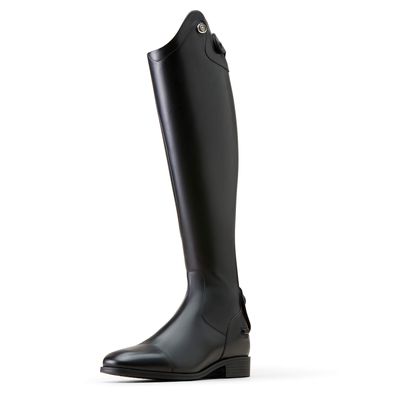 Men's Ravello Dress Tall Riding Boots in Black Calf Leather