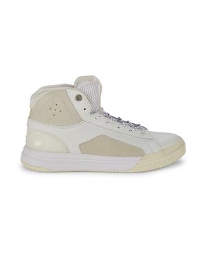 Men's Re-Style Fabre MS High-Top Sneakers - White - Size 8 - White - Size 8