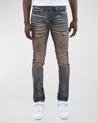 Men's Reason Tinted Slim-Fit Jeans
