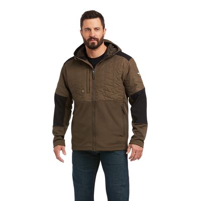 Men's Rebar Cloud 9 Insulated Jacket in Wren, Size: Large_Tall by Ariat