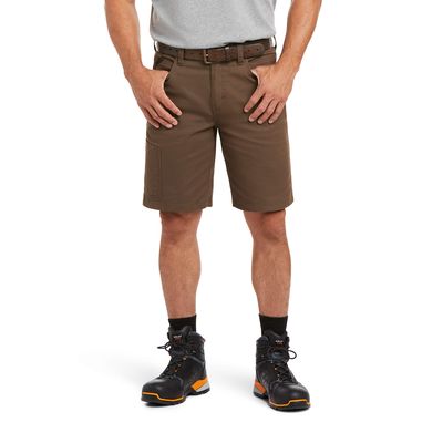 Men's Rebar DuraStretch Made Tough Short in Wren, Size: 28 Regular by Ariat