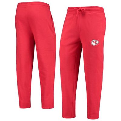 Men's Red Kansas City Chiefs Starter Option Run Logo Sweatpants