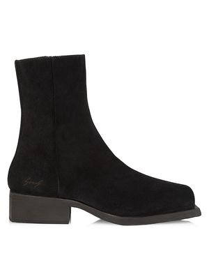 Men's Reese Suede Boots - Black Suede - Size 9 - Black Suede - Size 9